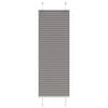 vidaXL Jaluzea plisată Antracit 40x150 cm Lățime țesătură 39,4 cm