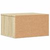 vidaXL Suport imprimantă, stejar sonoma, 40x32x22,5 cm, lemn prelucrat