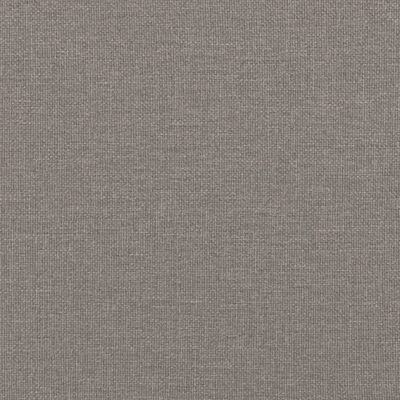 vidaXL Pat de zi cu saltea, gri taupe, 80x200 cm, textil