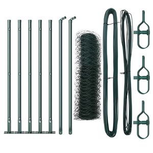 vidaXL St&acirc;lp de gard. Verde