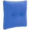 vidaXL Pernă de spate PUTTEN 100% Polyester Albastru regal