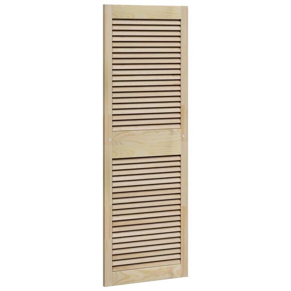 vidaXL Ușă de Dulap natural 140.5 x 2 x 59.5 cm Lemn de pin masiv