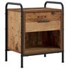 vidaXL Dulap de noapte Lemn vechi 40 x 30 x 50 cm Lemn prelucrat