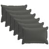 vidaXL Husă pentru pernă 6 buc. HOUTEN Antracit 50 x 70 cm Poliester