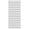 vidaXL Jaluzea tip zebra gri deschis lățime țesătură 100,9cm poliester