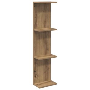 vidaXL Raft de perete Stejar Artizanal 25 x 15 x 100 cm Lemn prelucrat