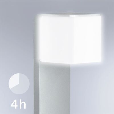 Steinel Lampă cu senzor și bornă GL 80 LED IHF CUBO, argintiu 055486