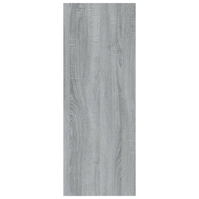 vidaXL Măsuță consolă, gri sonoma, 78x30x80 cm, lemn prelucrat