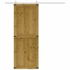 vidaXL Ușă de hambar CORONA 70x210 cm din lemn masiv de pin