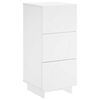vidaXL Bufet Alb 33,5 x 34,5 x 75 cm Lemn prelucrat