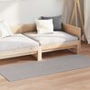 vidaXL Covoare de zonă LUGO Crem și Taupe 200 x 80 cm Poliester