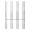 vidaXL Grătar 60 x 40 cm Oţel inoxidabil Argintiu