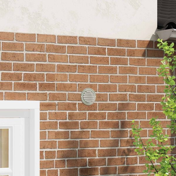 vidaXL Capace de ventilație pentru aer 4 pcs Argintiu 80 mm