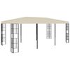 vidaXL Pavilion, crem, 3 x 6 m
