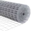 vidaXL Gard Euro Argintiu 0.6 x 10 m Metal zincat prin imersie la cald