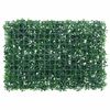 &nbsp;vidaXL Gard din frunze de arbust artificiale,&nbsp;24 buc. verde 40x60 cm
