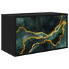 vidaXL Sistem de TV montat pe perete WIJHE 69 x 33 x 40 cm