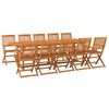 vidaXL Set mobilier de grădină 11 piese 280x90x75cm, lemn masiv acacia