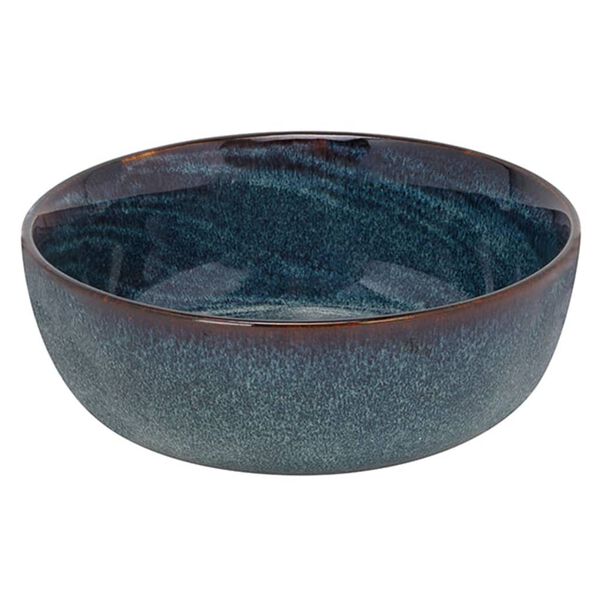 Cosy & Trendy Bol cu model cercuri "Atlantis" 6 buc &Oslash;16,5 cm, albastru