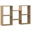 vidaXL Raft de perete, lemn artizanal, 96x18x60 cm, lemn prelucrat