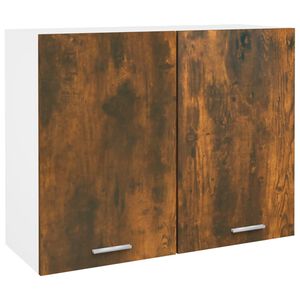vidaXL Dulap suspendat &ldquo;Lyon&rdquo;, stejar fumuriu, 80x31x60 cm