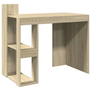 vidaXL Birou, stejar sonoma, 103,5x56,5x94 cm, lemn prelucrat