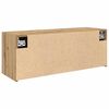 vidaXL Dulap perete baie stejar artizanal, 80x25x30 cm, lemn prelucrat