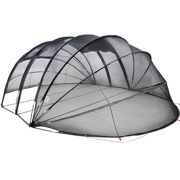 vidaXL Cort pentru piscină Transparent 538 x 440 x 204 cm