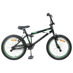 vidaXL BMX 20 Inci pentru peste 9 ani Negru