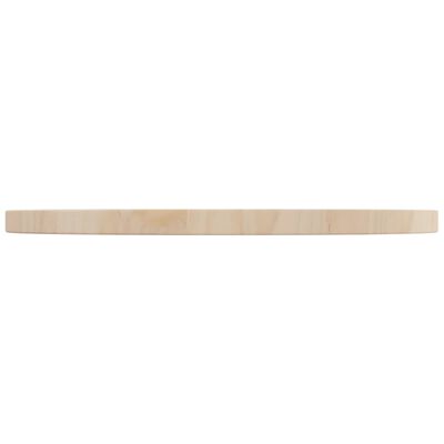 vidaXL Blat de masă, Ø50x2,5 cm, lemn masiv de pin