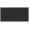 vidaXL Prag de fereastră Negru cu fibră de lemn 100 x 40 x 4,5 cm PVC