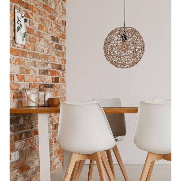 H&S Collection Lampă suspendată sferă, h&acirc;rtie