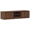 vidaXL Comodă TV, stejar maro, 140x40x35,5 cm, lemn prelucrat