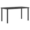 vidaXL Set de Mobilier pentru Exterior 5 pcs Negru și antracit Oțel