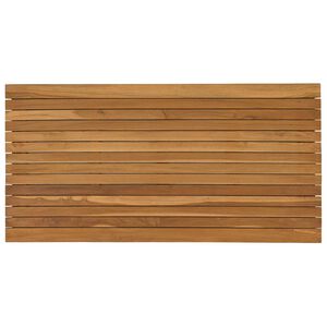 vidaXL Placă de masă 110 x 55 x 3,5 cm Dreptunghiular natural