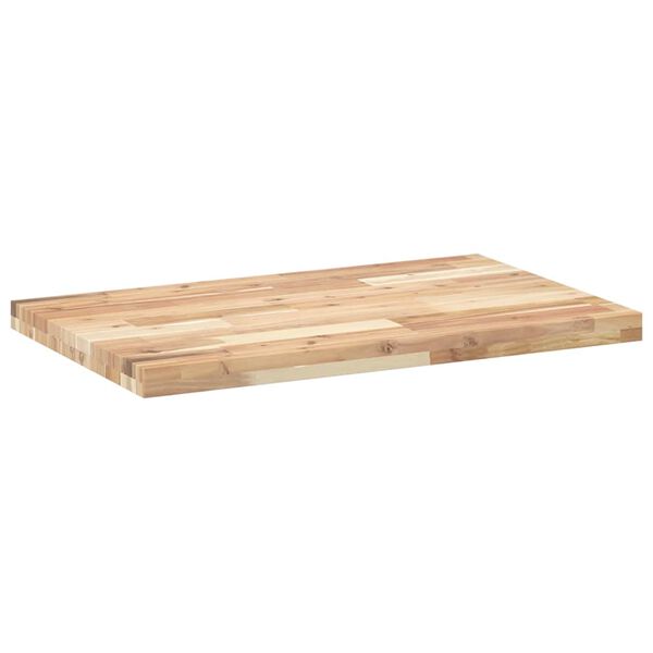 vidaXL Blat de birou netratat, 120x50x4 cm, lemn masiv de acacia