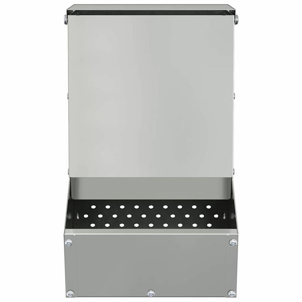 vidaXL Urmărire pentru iepuri Argintiu 17,5 x 26 x 28,5 cm