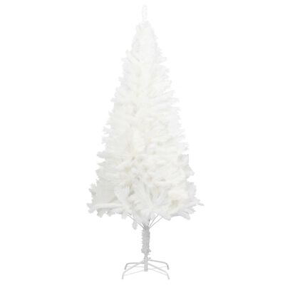 vidaXL Brad de Crăciun artificial pre-iluminat, alb, 120 cm