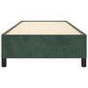 vidaXL Cadru de pat fără saltea, verde &icirc;nchis, 90x200 cm, catifea