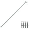 vidaXL Bară de siguranță pentru fereastră, reglabilă, 710-1200 mm