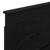 vidaXL Tăblie cap cu headboard Stejar Negru 80 cm Lemn compozit