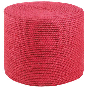 vidaXL 4 mm Roșu 100% jute Tossa