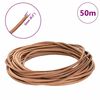 vidaXL Cord din Piele Maro &Oslash;5 mm x 50 m Piele