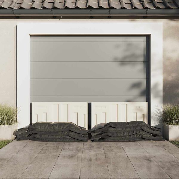 vidaXL Saci de nisip, 100 buc., verde &icirc;nchis, 103x25 cm, HDPE