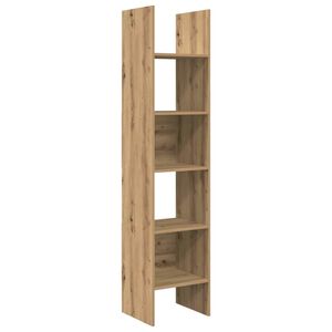 vidaXL Dulap pentru cărți 5 niveluri 40 x 35 x 180 cm Lemn prelucrat