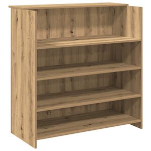 vidaXL Birou de recepție Stejar Artisan 100x50x103,5 cm Lemn prelucrat