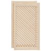 vidaXL Uși de dulap cu zăbrele 2 buc. 49,5x99 cm, lemn masiv de pin