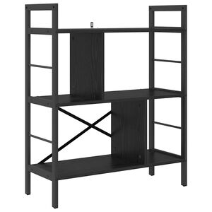vidaXL Raft pentru cărți 5 niveluri 75 x 30 x 91 cm Lemn prelucrat
