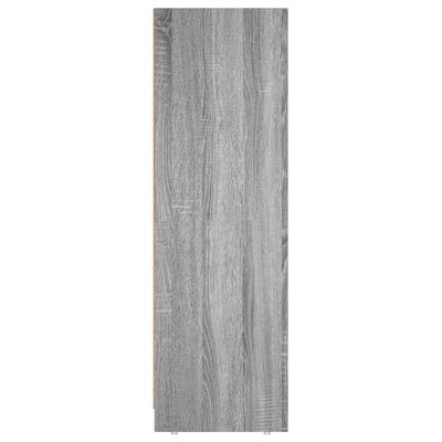 vidaXL Dulap de baie, gri sonoma, 30x30x95 cm, lemn prelucrat