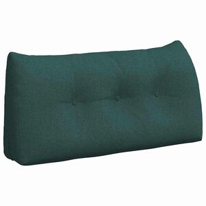 vidaXL Perna pentru spate Verde &icirc;nchis 100 x 24 x 50 cm țesătură